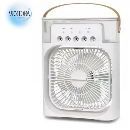 Ventora™ - Ventilador Humidificador Portátil 3 en 1